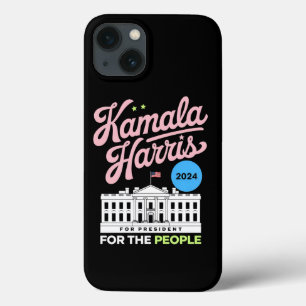 Case-Mate iPhone Case Kamala Harris 2024 Vote Démocrate Social Blue 