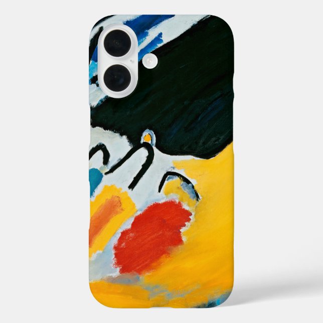 Coques Case-Mate iPhone Kandinski Impression III Concert Peinture Abstrait (Verso)