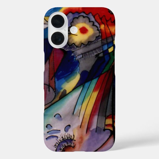 Coques Case-Mate iPhone Kandinsky 1913 Peinture Abstraite (Verso)