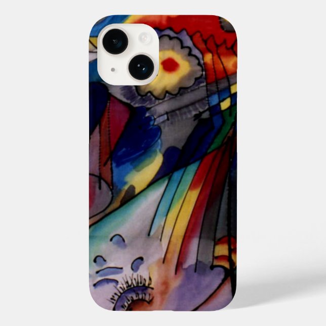 Coques Case-Mate iPhone Kandinsky 1913 Peinture Abstraite (Verso)