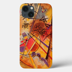 Coques Pour iPhone Kandinsky Brown jaune bleu rouge
