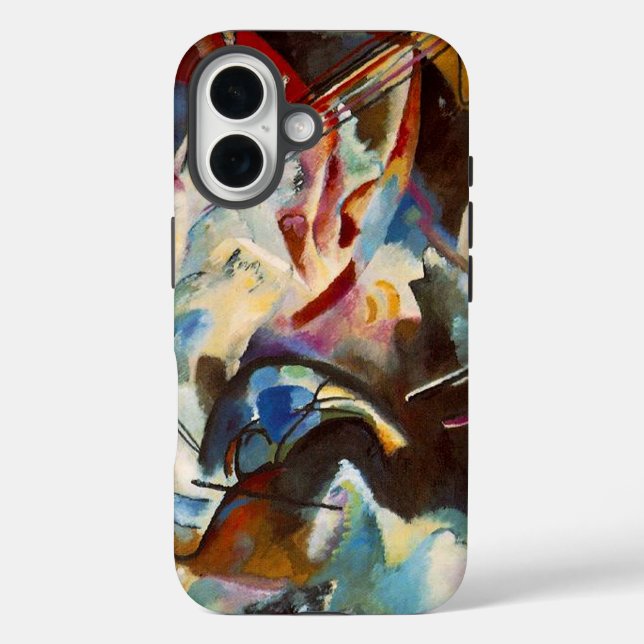 Coques Case-Mate iPhone Kandinsky Composition VI Peinture Abstraite (Verso)