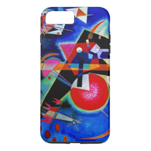 Coques Pour iPhone Kandinsky en peinture Abstraite bleue