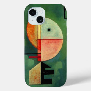 Coque Pour iPhone 15 Kandinsky peinture Abstraite ascendante
