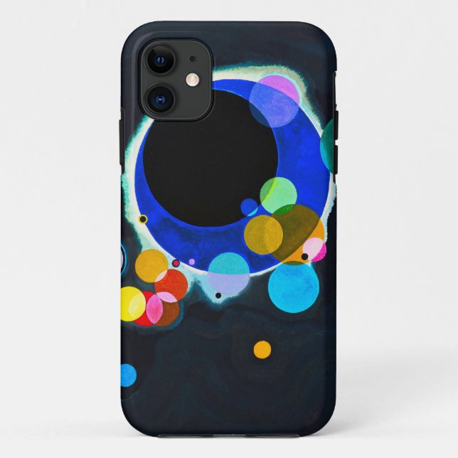 Coques Case-Mate iPhone Kandinsky plusieurs cas de l'iPhone 5 de cercles (Dos)