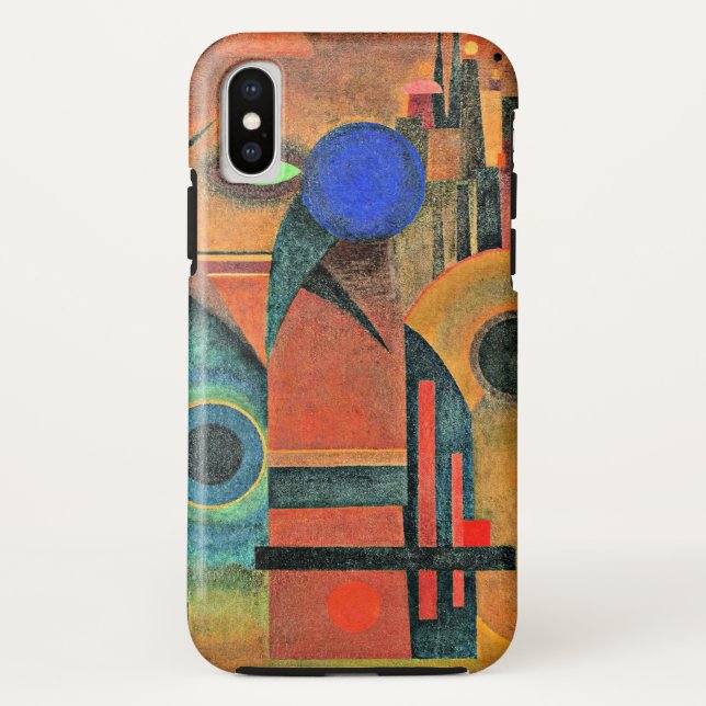 Coques Case-Mate iPhone Kandinsky - Silence Brown (Dos)