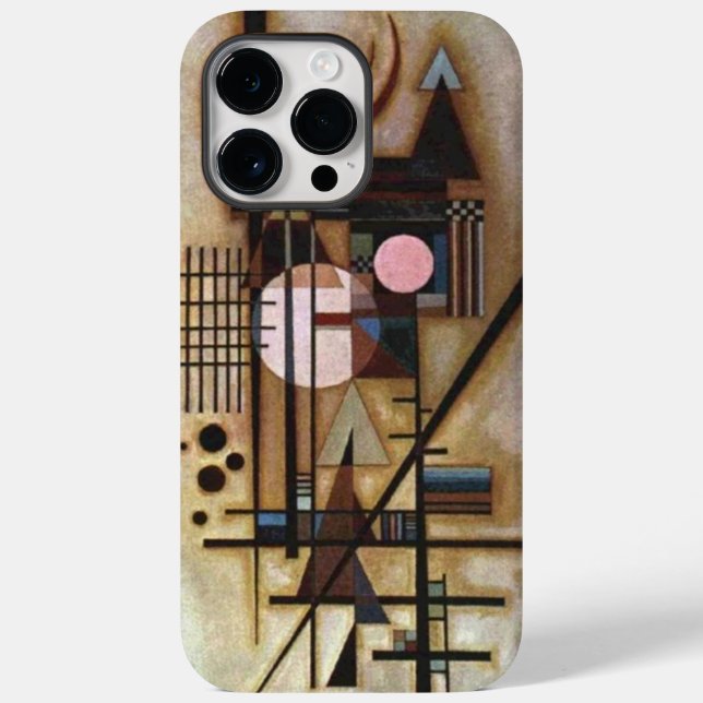 Coques Case-Mate iPhone Kandinsky Sofned Construction Art Abstrait (Verso)