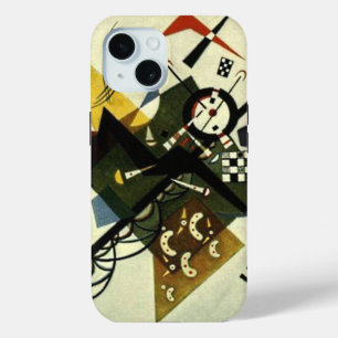 Coque Pour iPhone 15 Kandinsky Sur White II