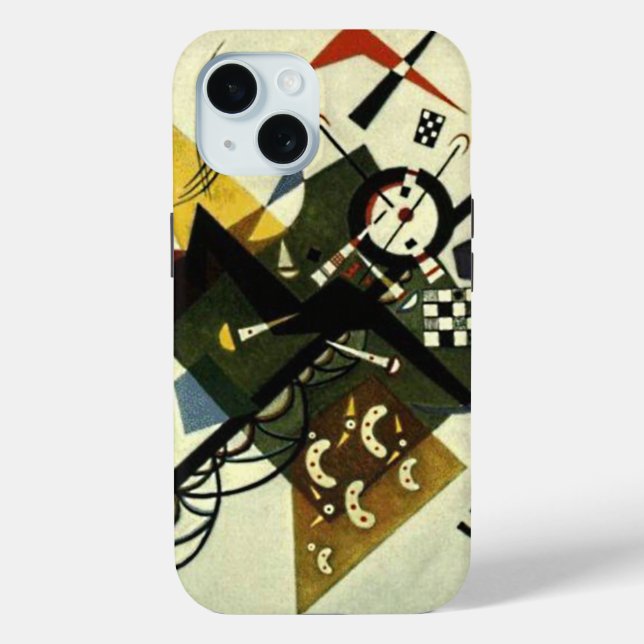 Coques Case-Mate iPhone Kandinsky Sur White II (Verso)
