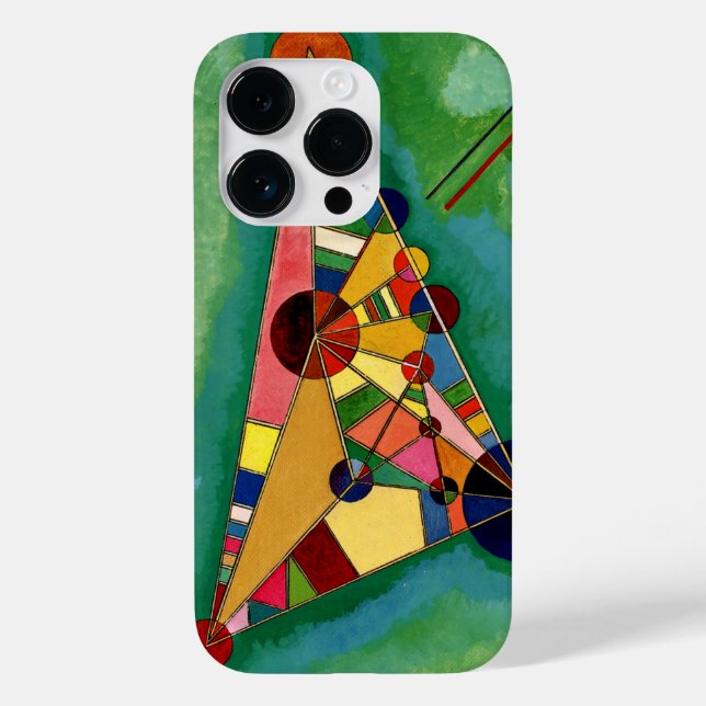Coques Case-Mate iPhone Kandinsky - Triangle multicolore, (Verso)