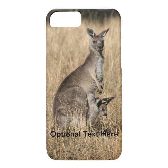 Coques Case-Mate iPhone Kangaroo avec Joey bébé à Pouch (Dos)