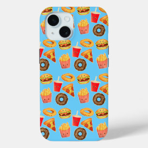 Coque Pour iPhone 15 Kawaii Cute Junk Food