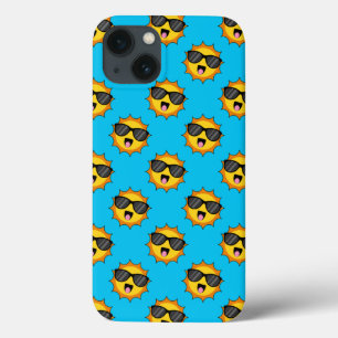 Case-Mate iPhone Case Kawaii Joyeux soleil avec lunettes de soleil