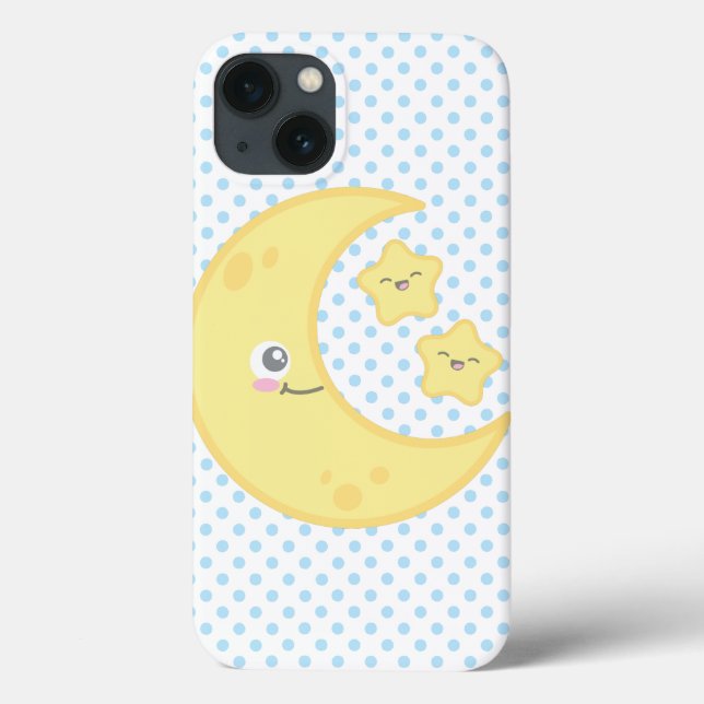 Coques Case-Mate iPhone Kawaii Moon et Stars iPad Mini Case (Verso)