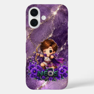 Coque Pour iPhone 16 Kawaii Neos Zodiaque Sagittaire