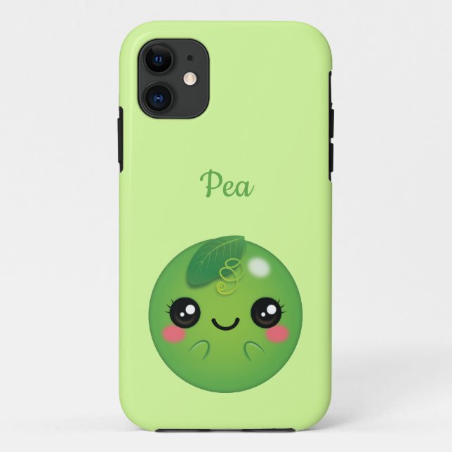 Coques Case-Mate iPhone Kawaii Pea (Dos)