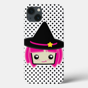 Coques Pour iPhone Kawaii Pink Haired Witch iPad Air Case