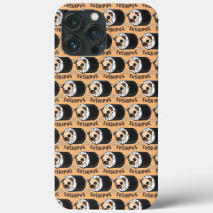 Case-Mate iPhone Case Kawaii Sushi Carlin Mashup Funny Chien Lover cadea