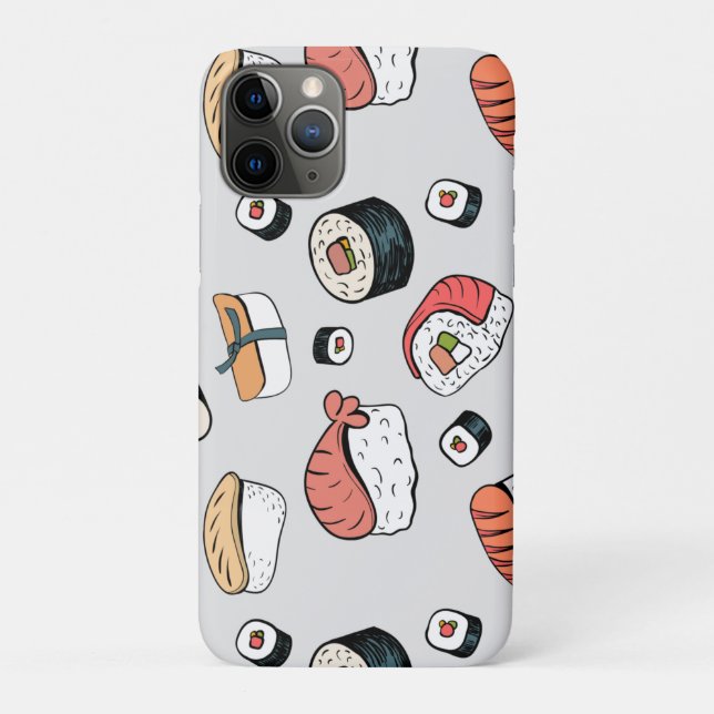 Coques Case-Mate iPhone Kawaii Sushi Rolls Motif Slip-On Baskets (Dos)