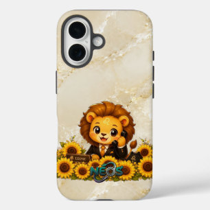 Coque Pour iPhone 16 Kawaii Zodiaque Neos Lion