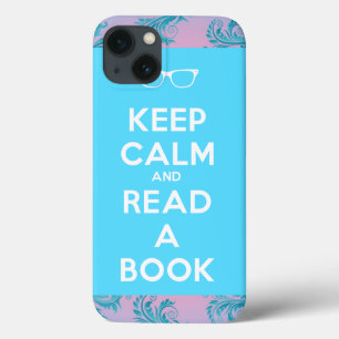 iPhone 13 Coque Keep Calm and Read a Book