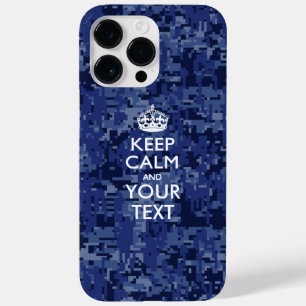 Coque Pour Pour iPhone 14 Pro Max KEEP CALM personnalisé et votre texte