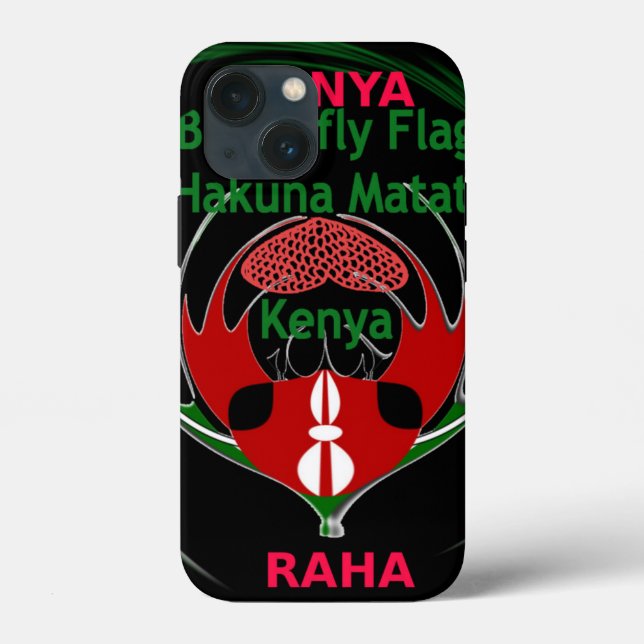 Coques Case-Mate iPhone Kenya Raha Hakuna Matata. (Verso)