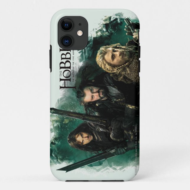 Coques Case-Mate iPhone Kili, THORIN OAKENSHIELD™, et graphique de Fili (Dos)
