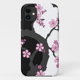 Case-Mate iPhone Case Kimono japonais Sakura noir et blanc