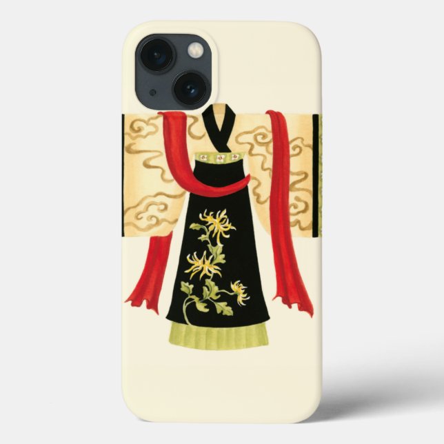 Coques Case-Mate iPhone Kimono japonais traditionnel avec imprimé floral (Verso)