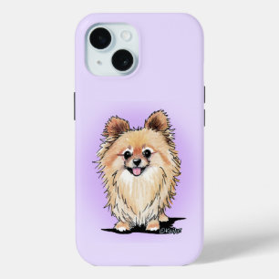 Coque Pour iPhone 15 KiniArt Bella Pom
