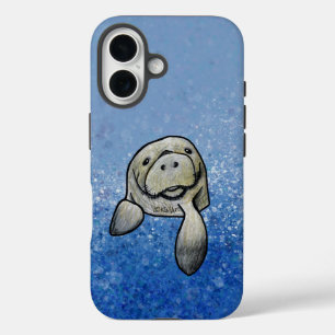 Coque Pour iPhone 16 KiniArt Manatee