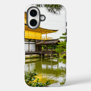 Coque Pour iPhone 16 Kinkaku-ji, le pavillon d'or, Kyoto