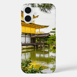 Coque Pour iPhone 16 Kinkaku-ji, le pavillon d'or, Kyoto
