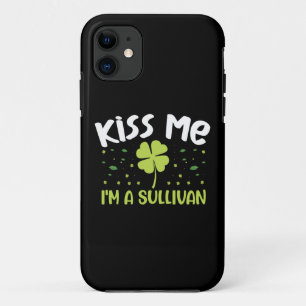 Case-Mate iPhone Case Kiss Me I'm A Sullivan - Nom Sullivan