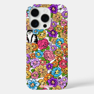 Coques iPhone 16 Pro Kitty dans le jardin