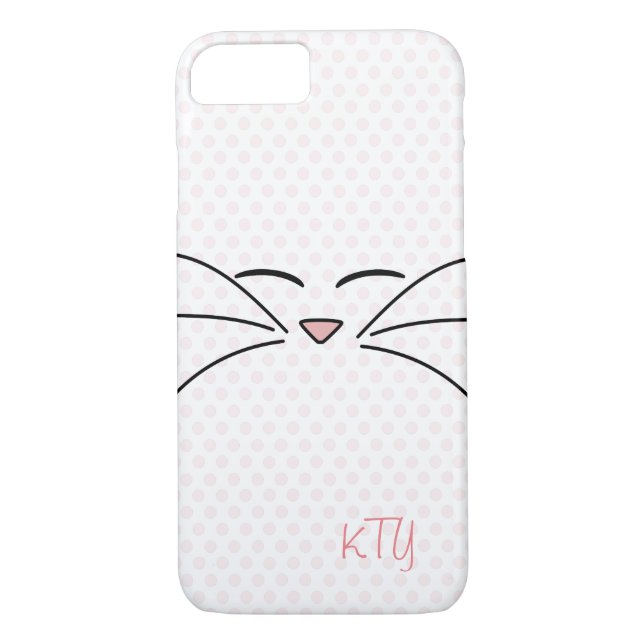 Coques Case-Mate iPhone Kitty personnalisé font face (Dos)