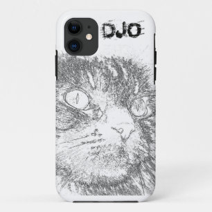Coque Case-Mate Pour iPhone Kitty personnalisé font face au contour