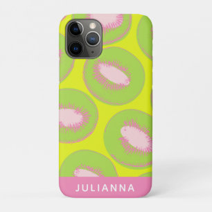 Case-Mate iPhone Case Kiwi Pop Art Fruit Chartreuse Rose Personnalisé