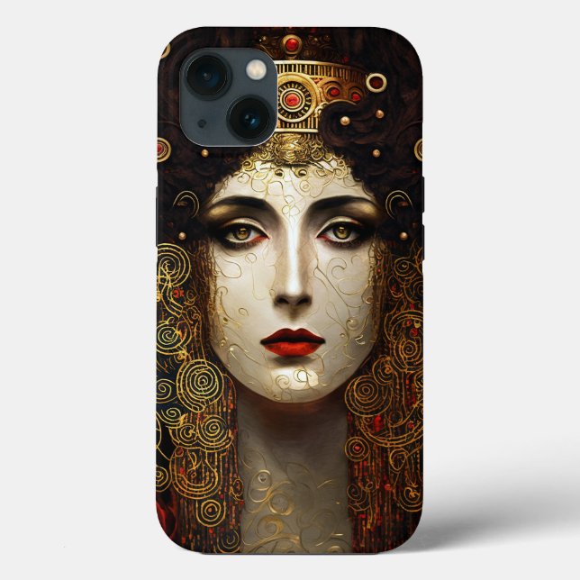 Coques Case-Mate iPhone Klimt Inspirée Déesse Reine (Verso)