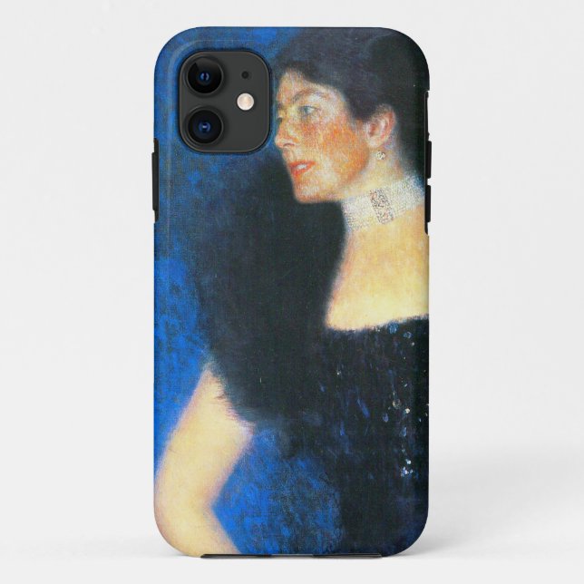 Coques Case-Mate iPhone Klimt Portrait du Rose von Rosthorn-Friedmann (Dos)
