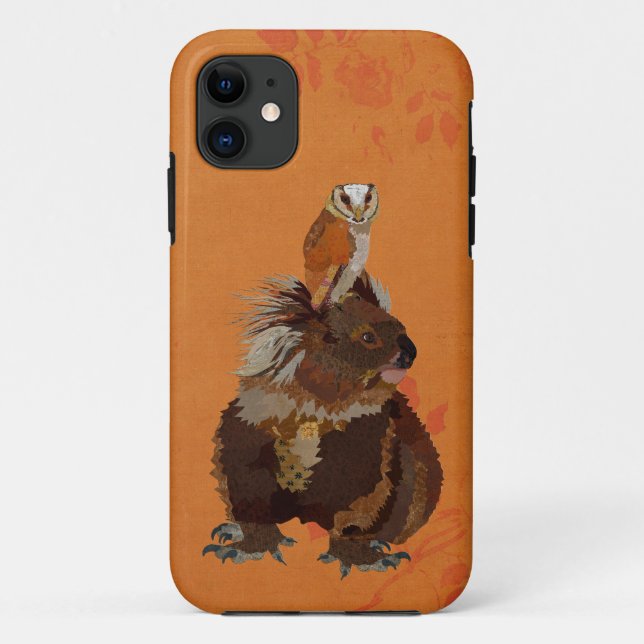 COQUES Case-Mate iPhone KOALA ET OWL (Dos)