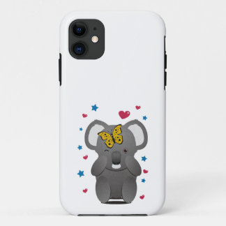 Coque iPhone 11 Koala Et Papillon
