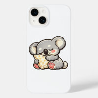 Koala Mignon Endormi avec Oreiller