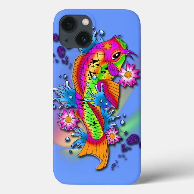 Coques Case-Mate iPhone Koi Fish Art (Verso)