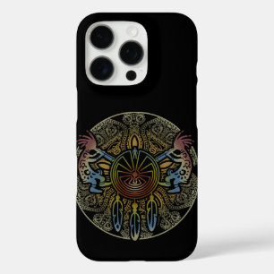 Coques iPhone 16 Pro Kokopelli Duo - Homme Dans Le Maze - Dreamcatcher 