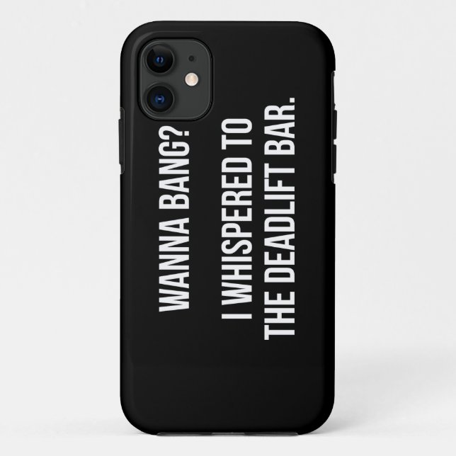 Coques Case-Mate iPhone La barre de Deadlift, veulent frapper - la séance (Dos)
