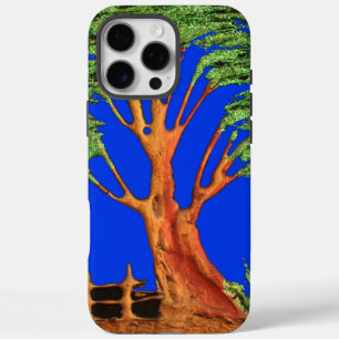 iPhone 16 Pro Max Case La Beauté de l'Acacia d'Afrique Sérénité bleue d