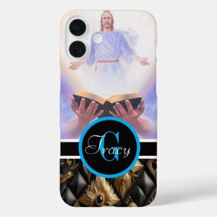 Coques iPhone 16 Plus La Bible de Jésus tenue main
