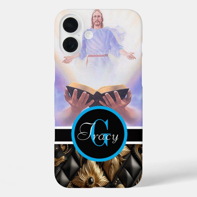 Coques Case-Mate iPhone La Bible de Jésus tenue main (Verso)